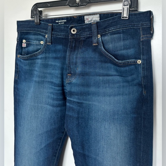 LAST CALL! AG Men’s Denim 360 - The Matchbox Slim Straight Jeans - Size 33x34 - Picture 2 of 4
